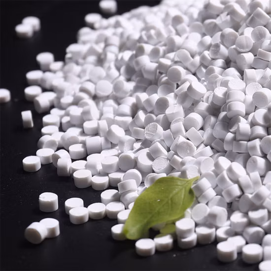 PVC branco cinza material extrudado rígido para tubo de água de perfil